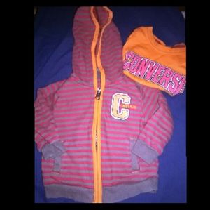 💠3@$15!💠 Little boys converse jacket & tee shirt